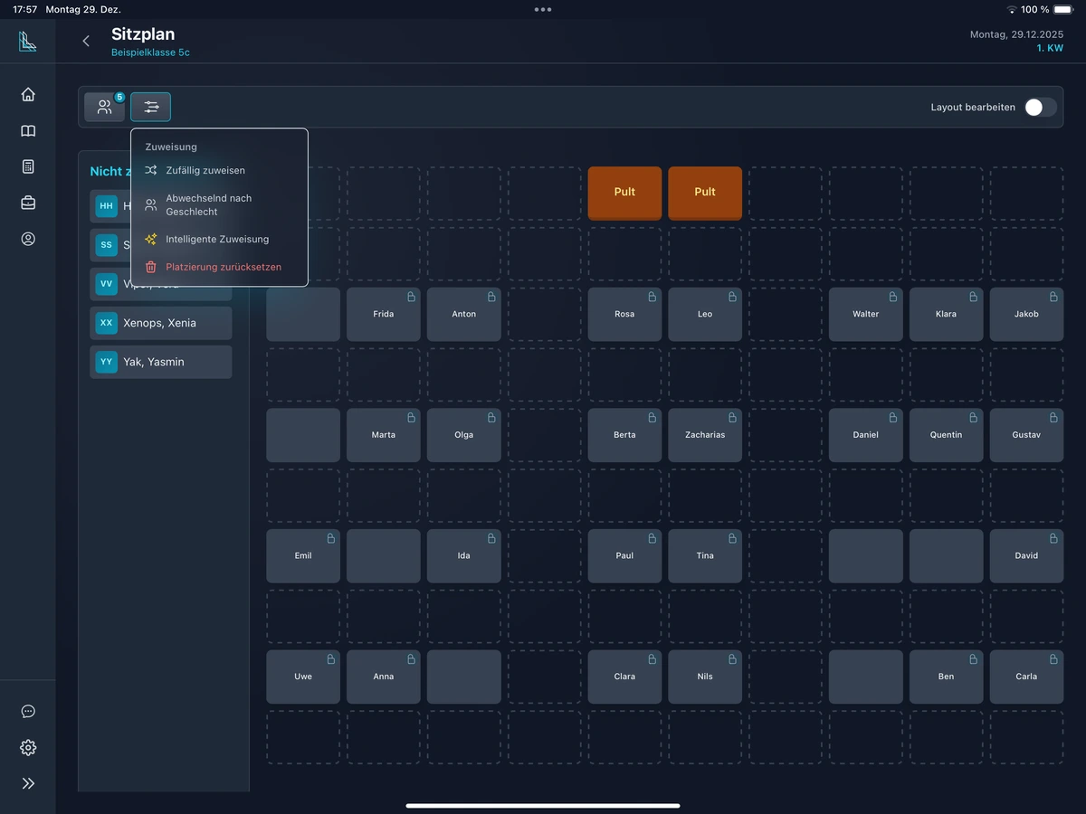 Intelligente Zuweisung